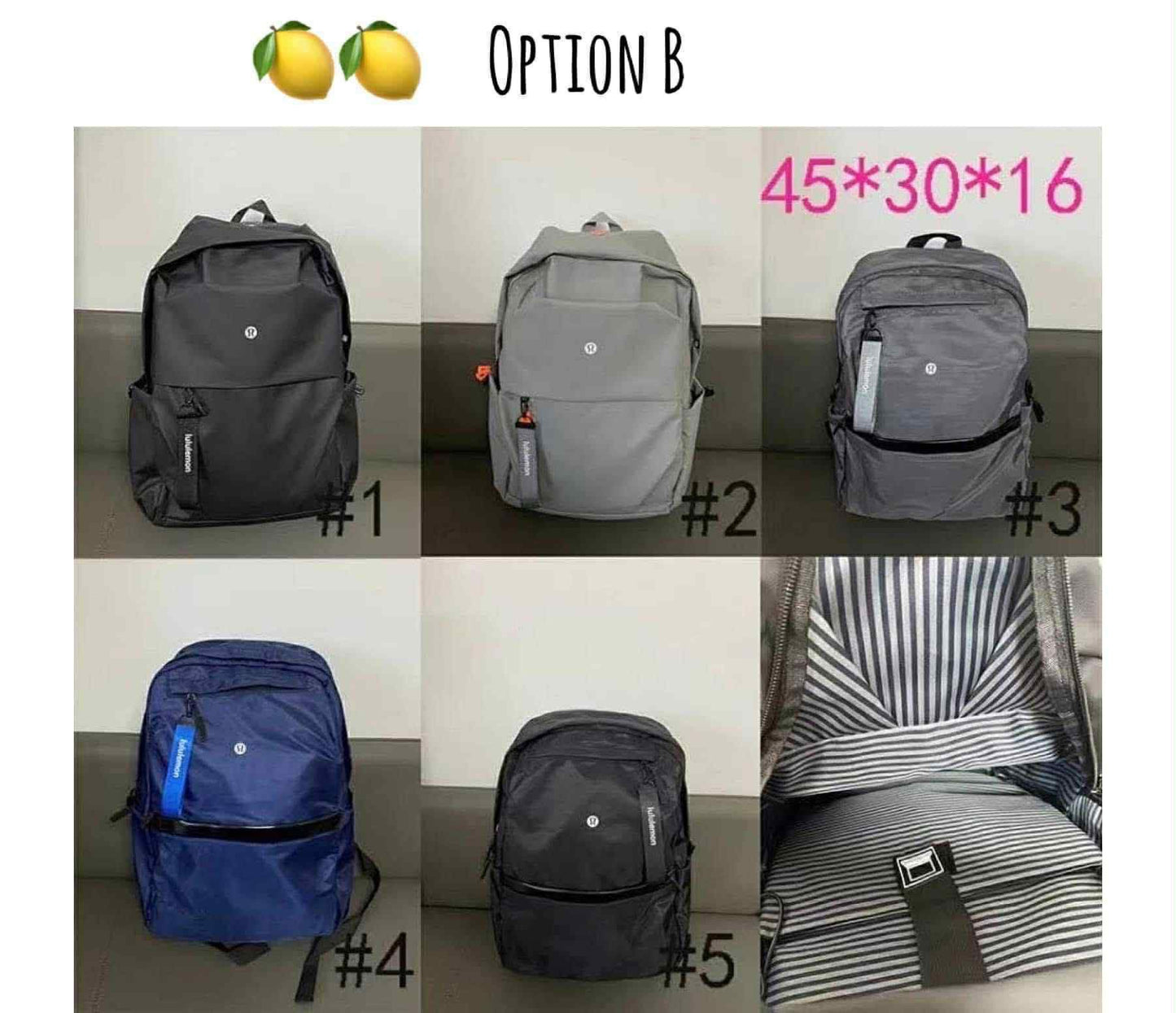 OptionB Lu bag! #lubagoptB