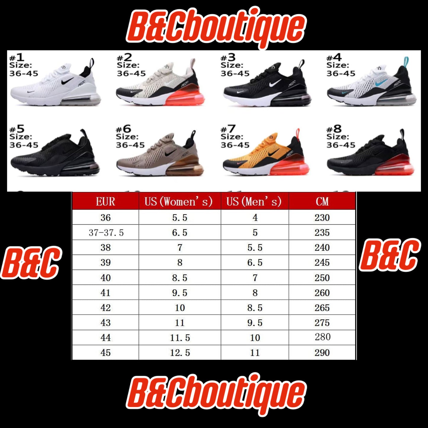 Amax Option 2- 270 shoes! #opt270option2