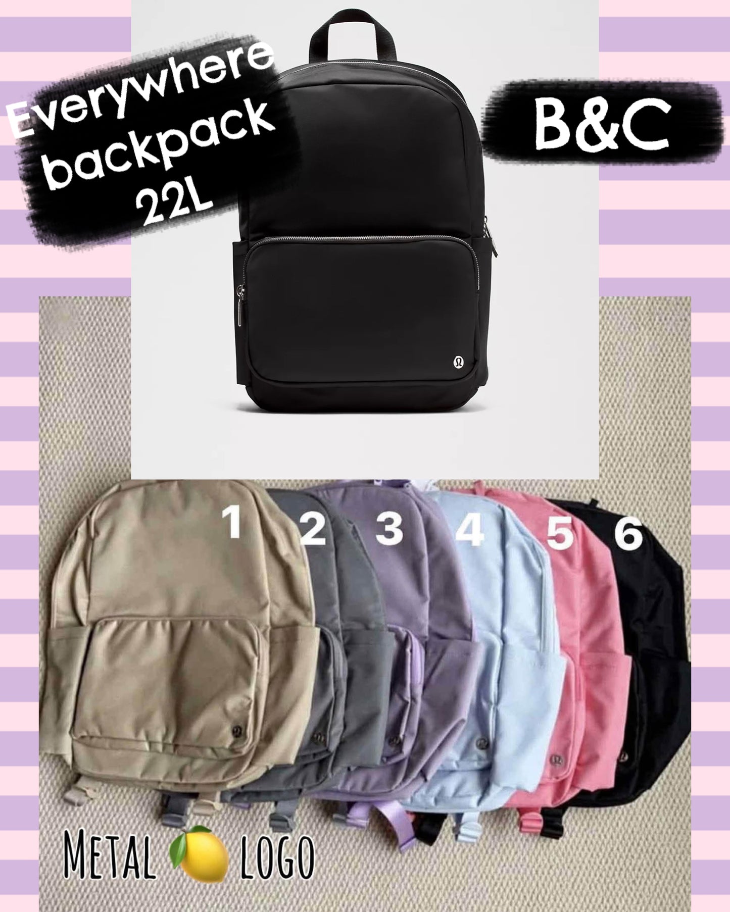 Lu backpack! #metallogolu26