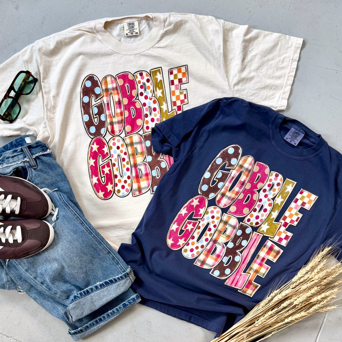 Gobble Gobble Thanskgiving Tee