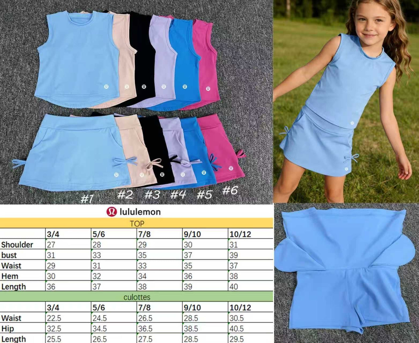 Lulu kids outfit! #youthlu