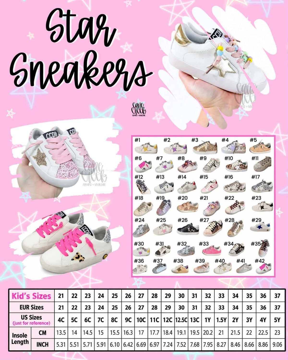 Kids star sneakers! #kidsstarsneakers26