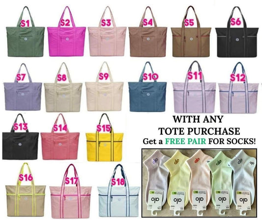 Lu tote &socks! #tote&socks26