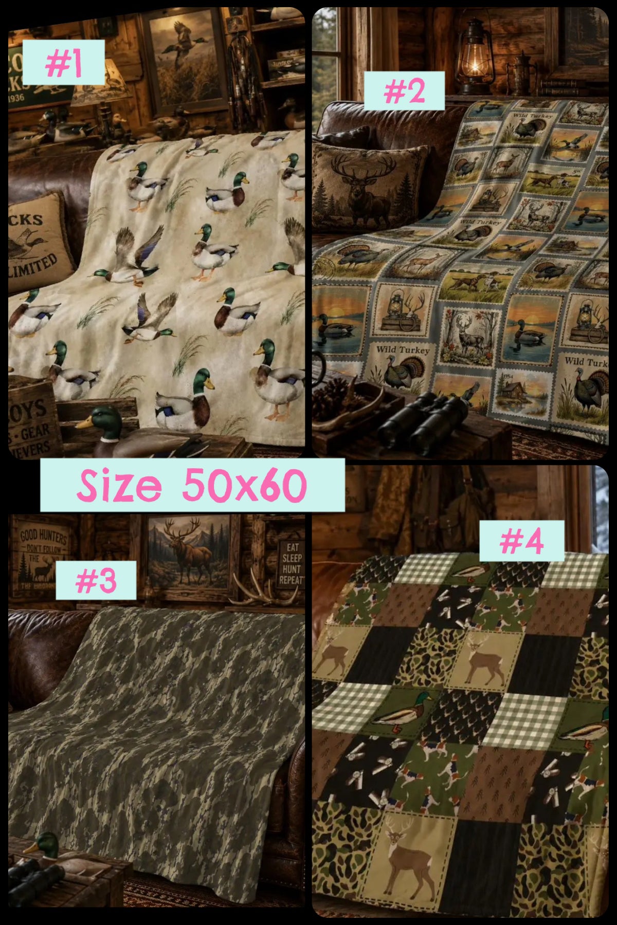 Hunting blanket! #huntingblanket
