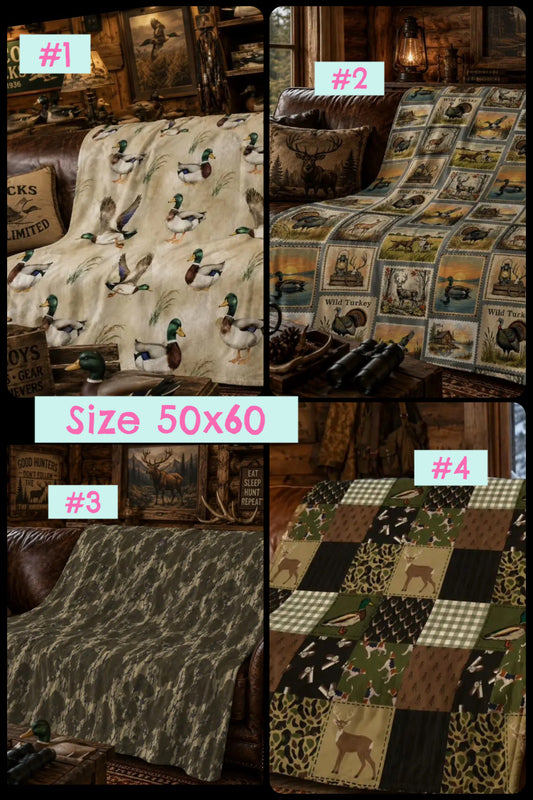 Hunting blanket! #huntingblanket