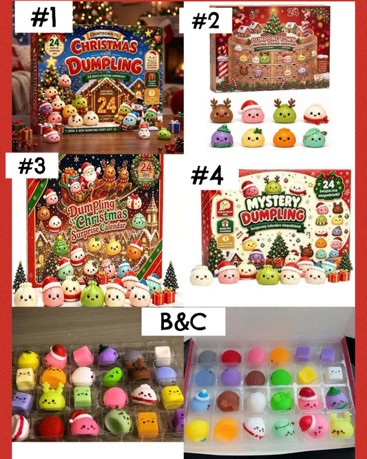 Squishy advent calendar! #squishyadvent26