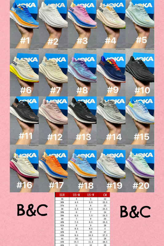 Clifton 9 shoes! #clifton9